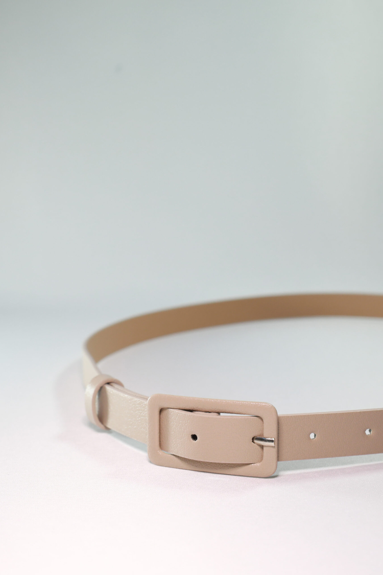 Rectangular Plated Buckle Women's Belt - Brand: Fiori - Women & Kids, Baby Clothes Wholesale - TheBS Women