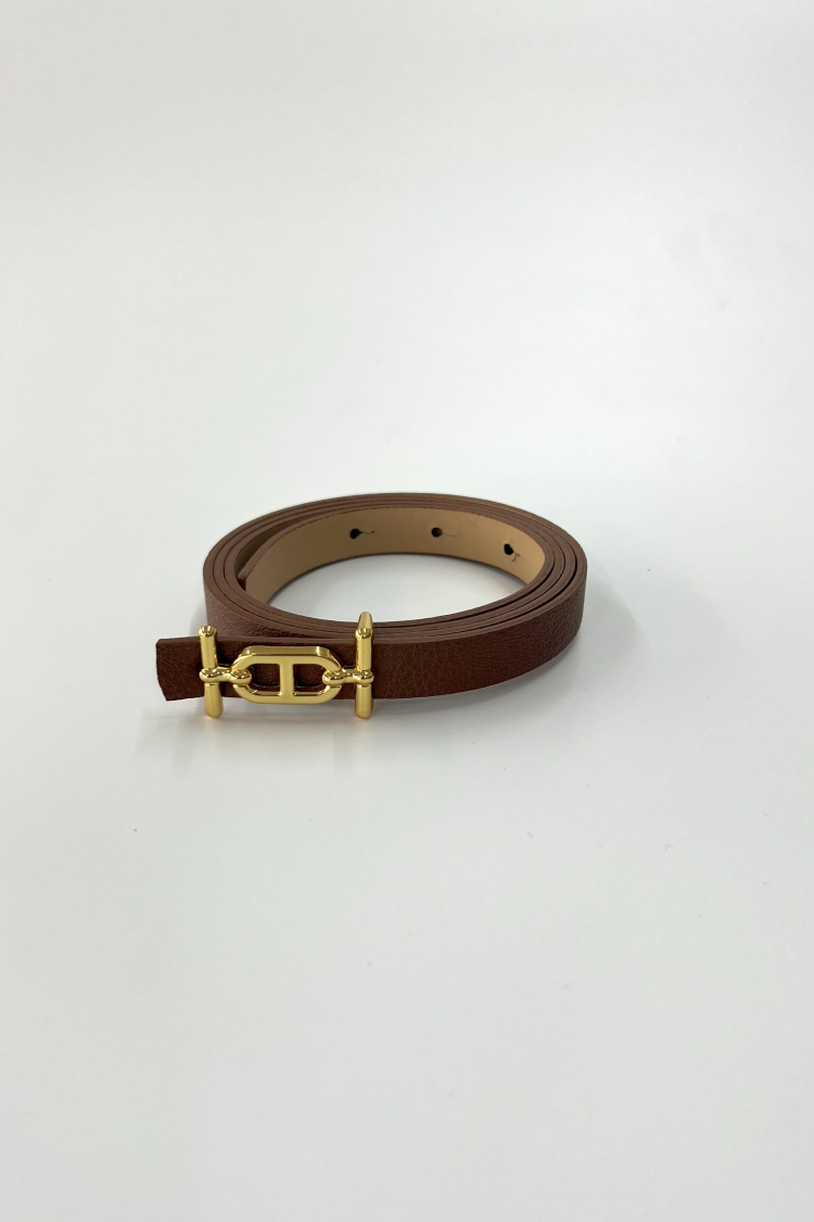 Thin Belt With Gold Buckle - Brand: Fiori - Women & Kids, Baby Clothes Wholesale - TheBS Women