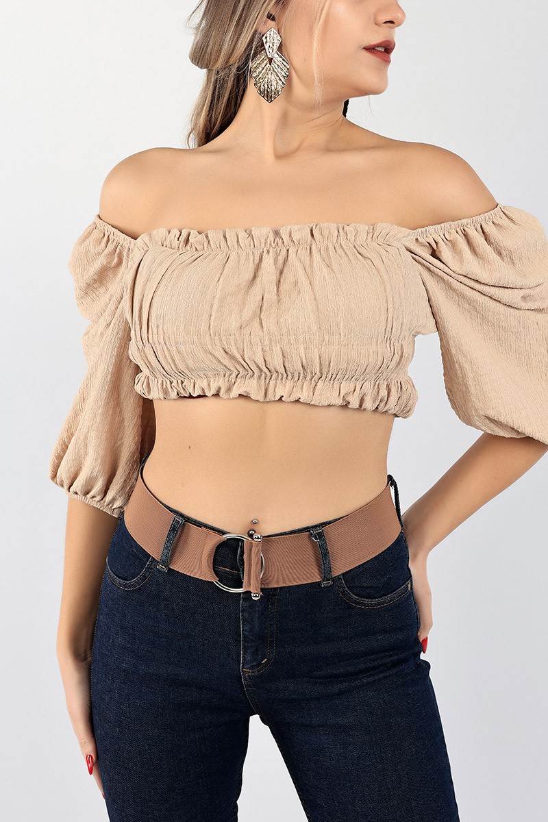 Elastic Belt With Ring And Halter Buckle – Brand: Fiori – Women & Kids, Baby Clothes Wholesale – TheBS Women