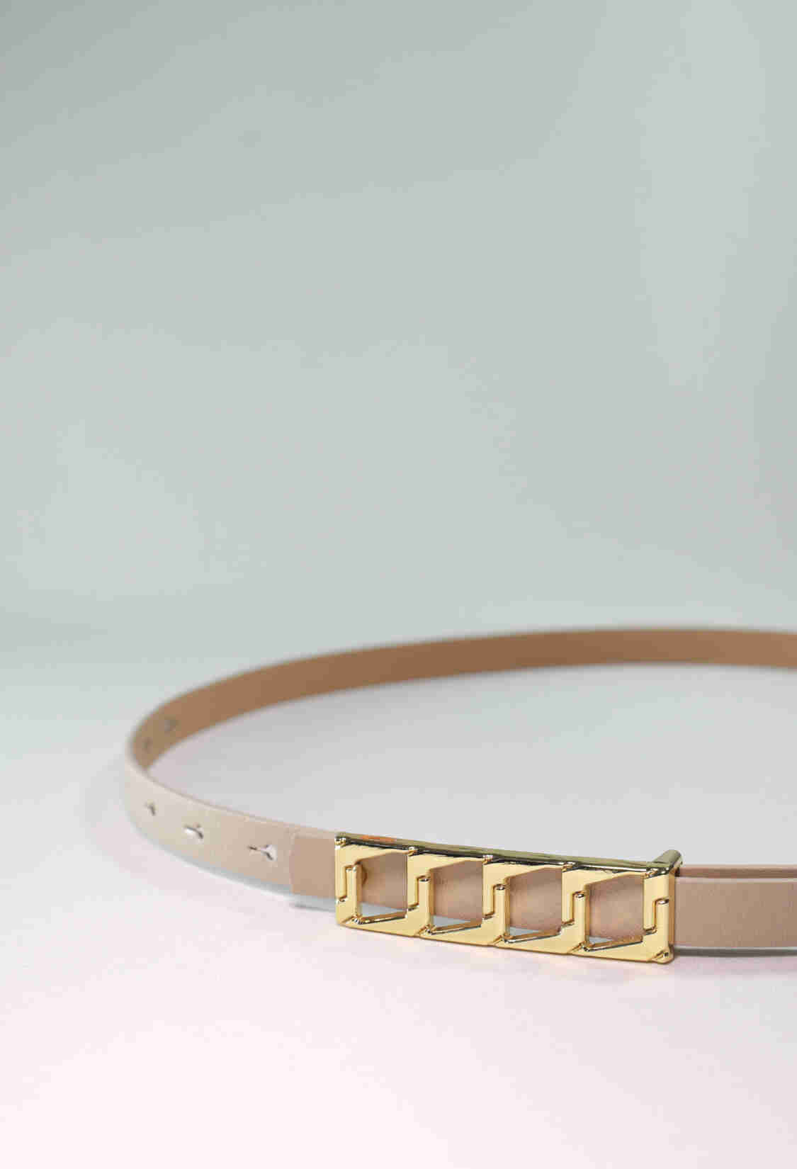 Basic Women's Belt With Thin Chain Buckle - Brand: Fiori - Women & Kids, Baby Clothes Wholesale - TheBS Women