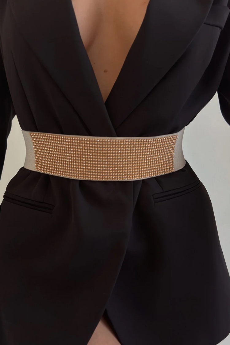 Stoned Elastic Belt - Brand: Fiori - Women & Kids, Baby Clothes Wholesale - TheBS Women