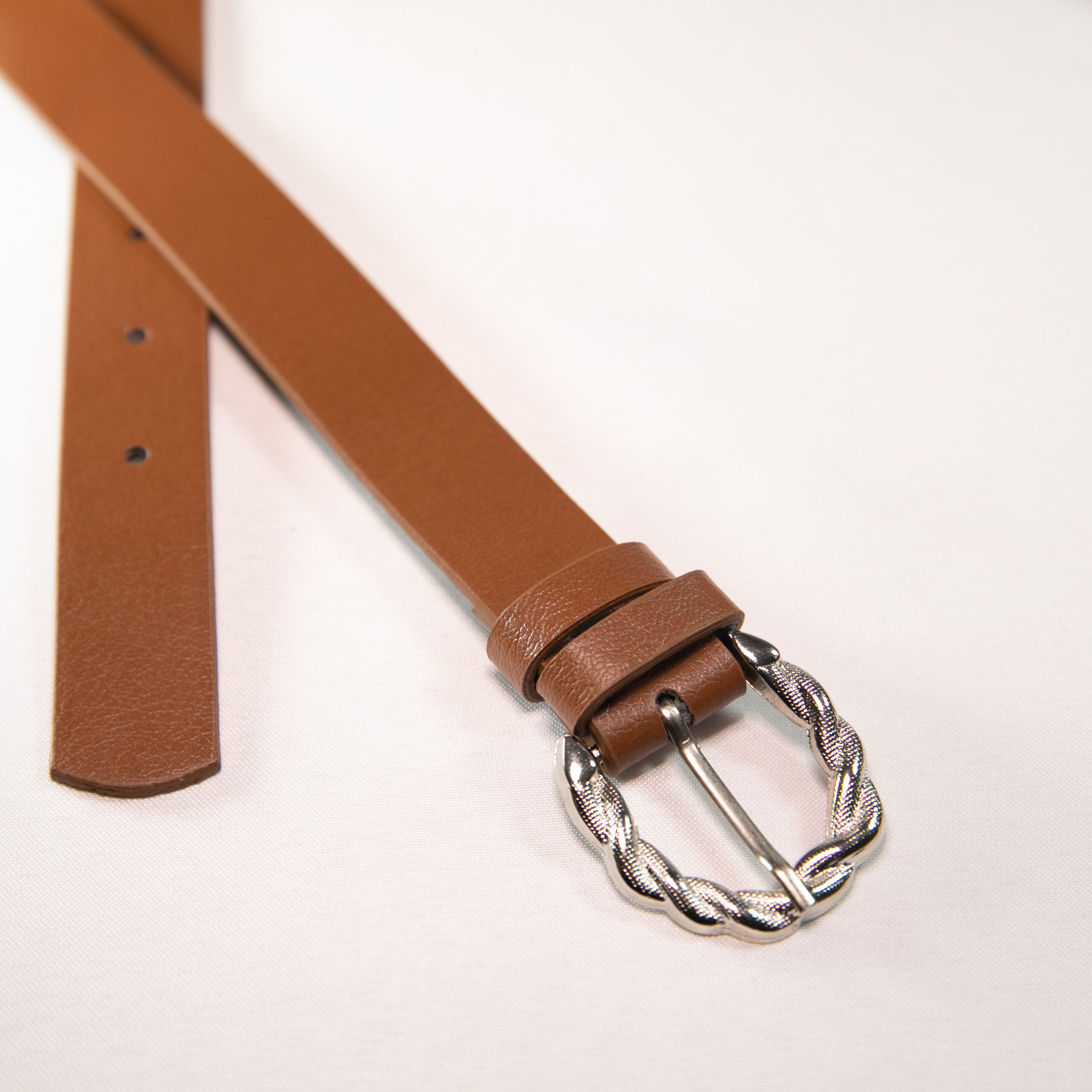 Basic Belt With Knitted Buckle - Brand: Fiori - Women & Kids, Baby Clothes Wholesale - TheBS Women