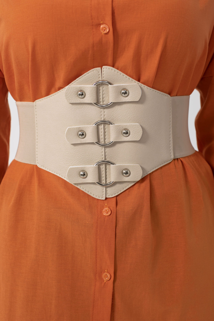 Corset Elastic Women's Belt With Ring Detail - Brand: Fiori - Women & Kids, Baby Clothes Wholesale - TheBS Women