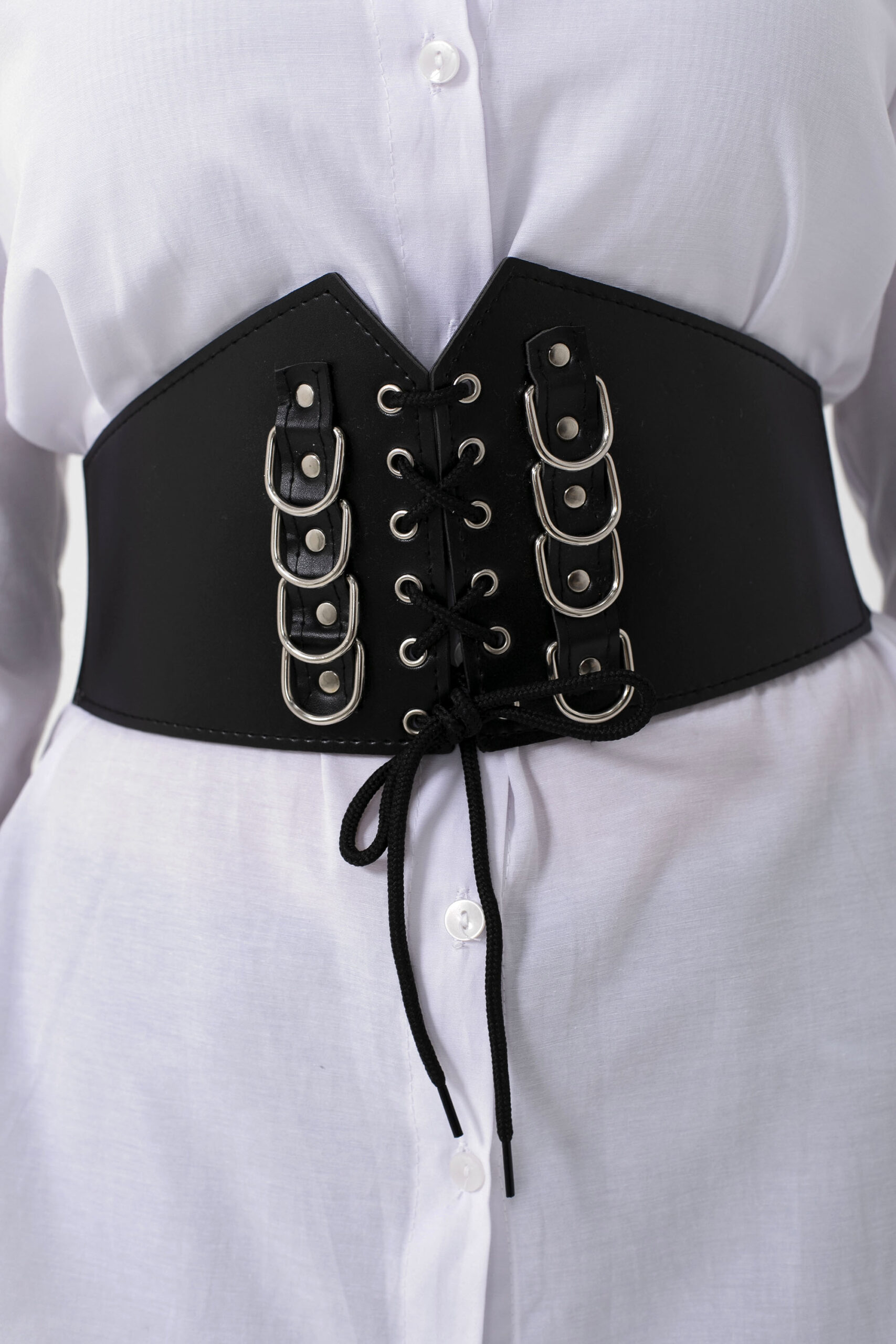 Elastic Women's Belt With Cord And Buckle - Brand: Fiori - Women & Kids, Baby Clothes Wholesale - TheBS Women