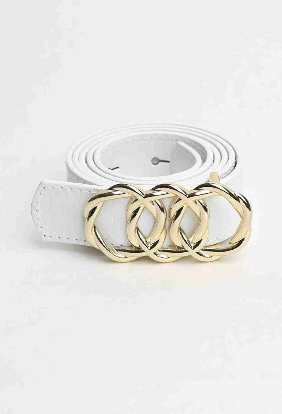 Women's Belt With United Ring Buckle - Brand: Fiori - Women & Kids, Baby Clothes Wholesale - TheBS Women