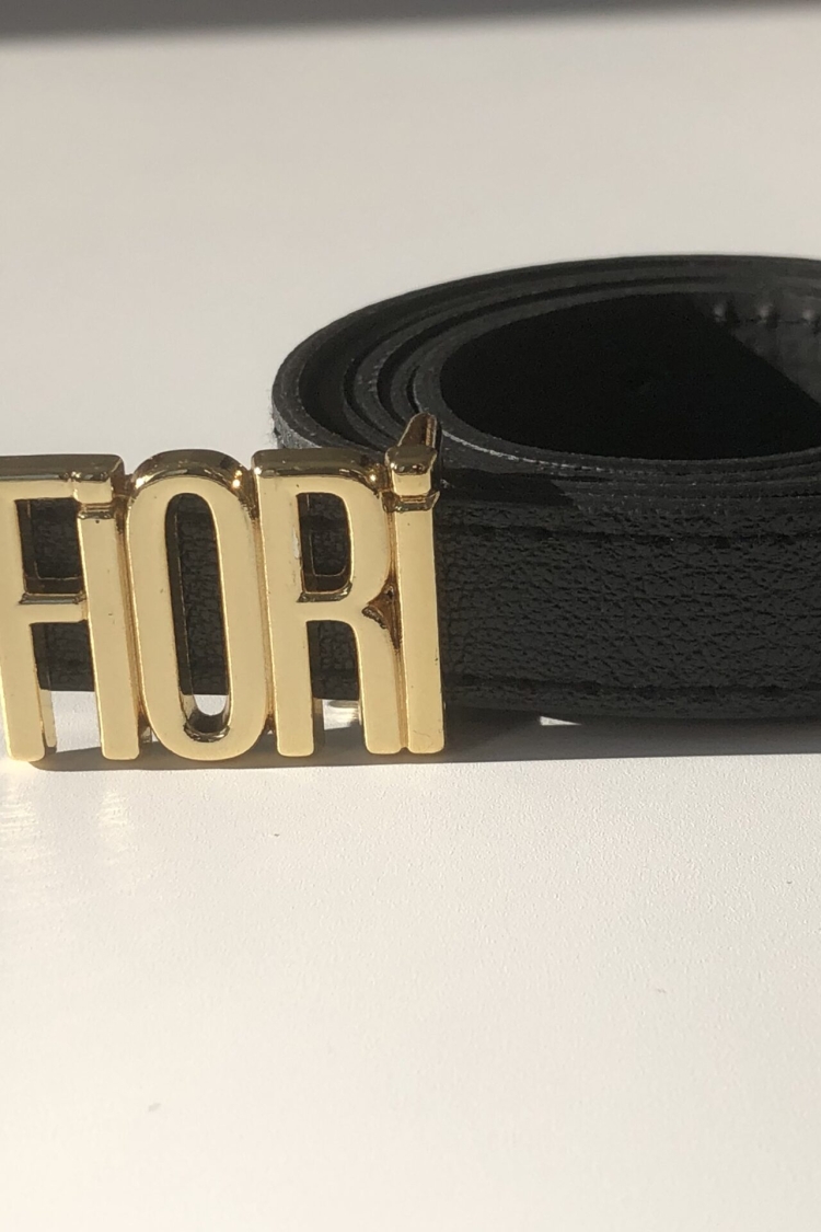 Fiori Written Thin Women's Belt - Brand: Fiori - Women & Kids, Baby Clothes Wholesale - TheBS Women