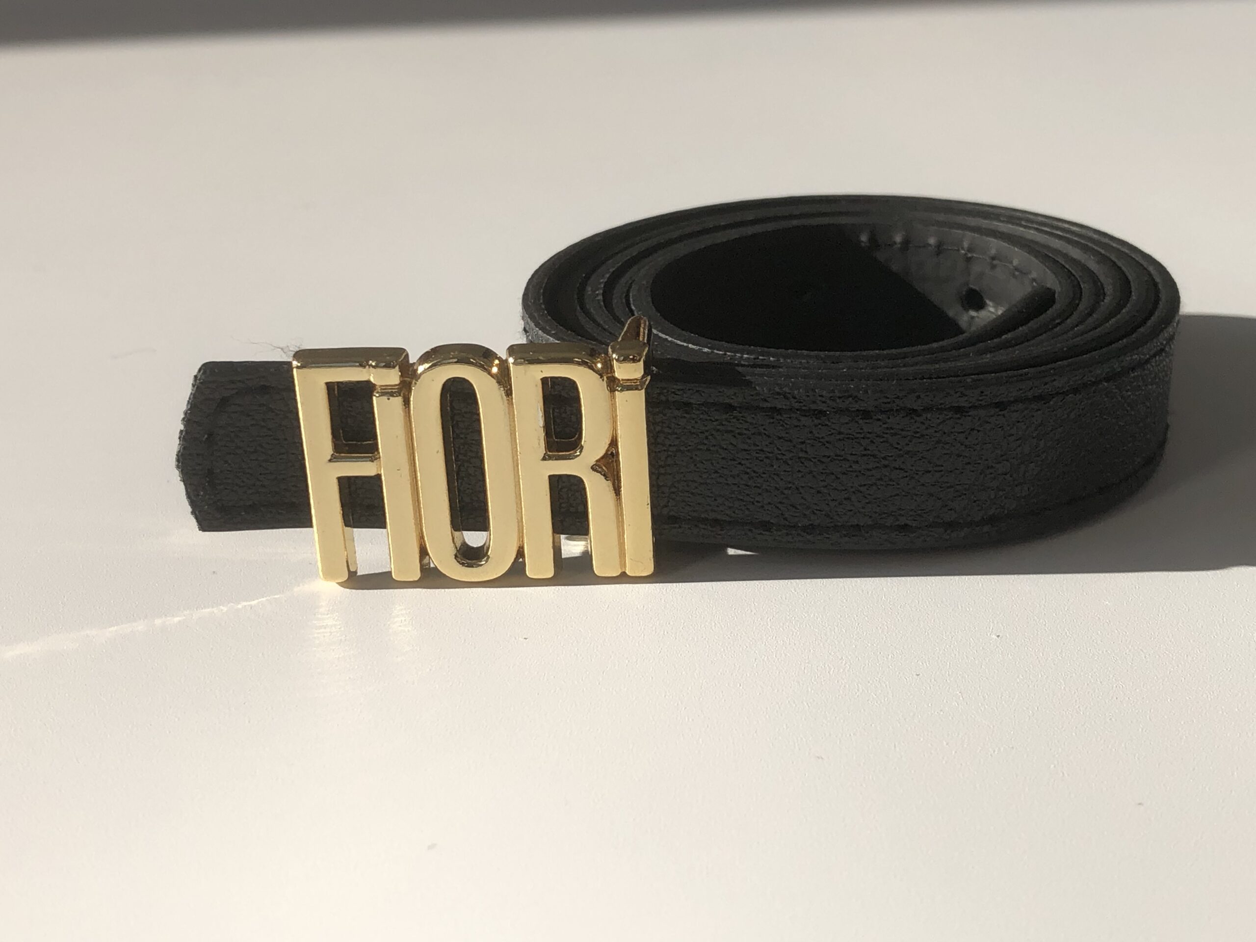 Fiori Written Thin Women's Belt - Brand: Fiori - Women & Kids, Baby Clothes Wholesale - TheBS Women