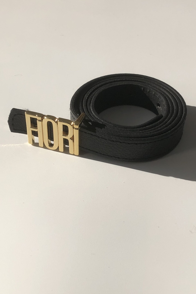 Fiori Written Thin Women's Belt - Brand: Fiori - Women & Kids, Baby Clothes Wholesale - TheBS Women