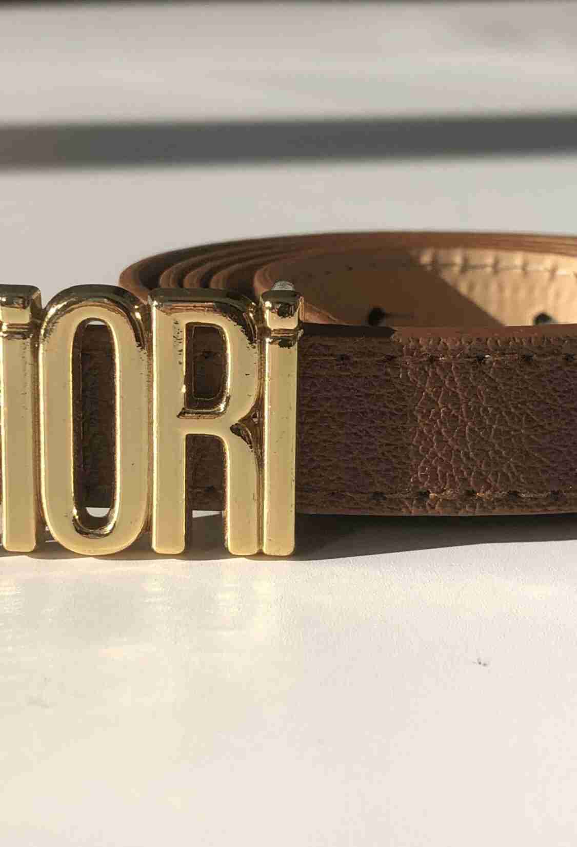 Fiori Written Thin Women's Belt - Brand: Fiori - Women & Kids, Baby Clothes Wholesale - TheBS Women