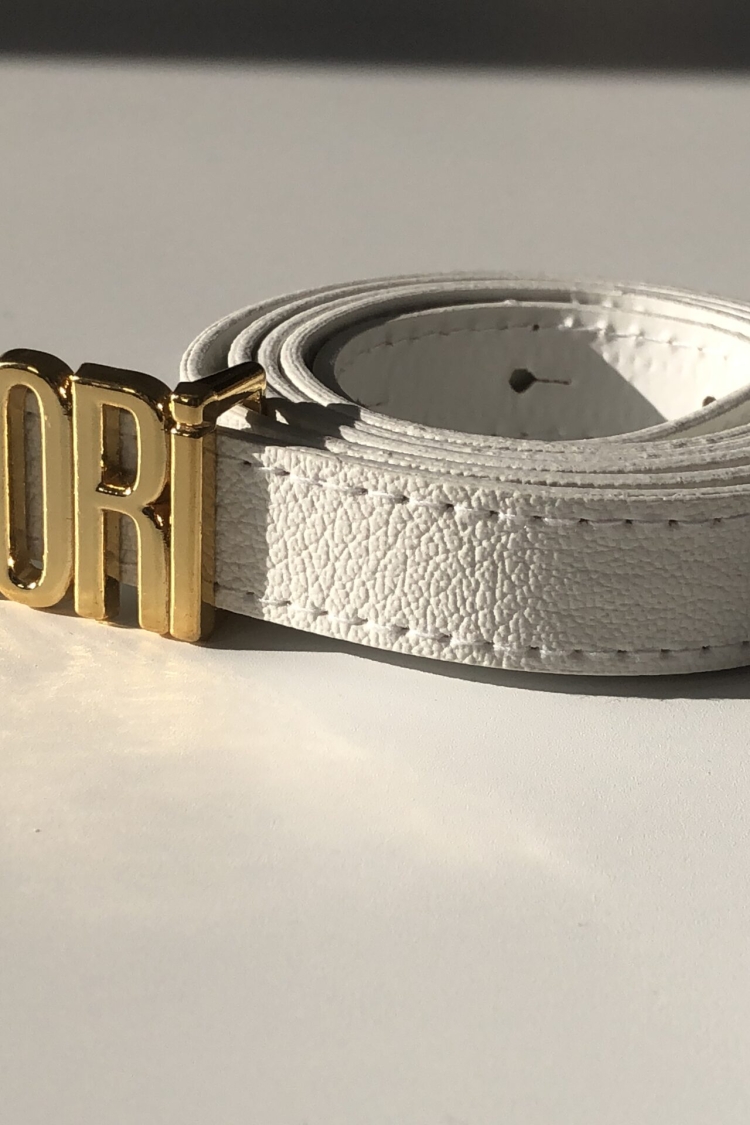 Fiori Written Thin Women's Belt - Brand: Fiori - Women & Kids, Baby Clothes Wholesale - TheBS Women