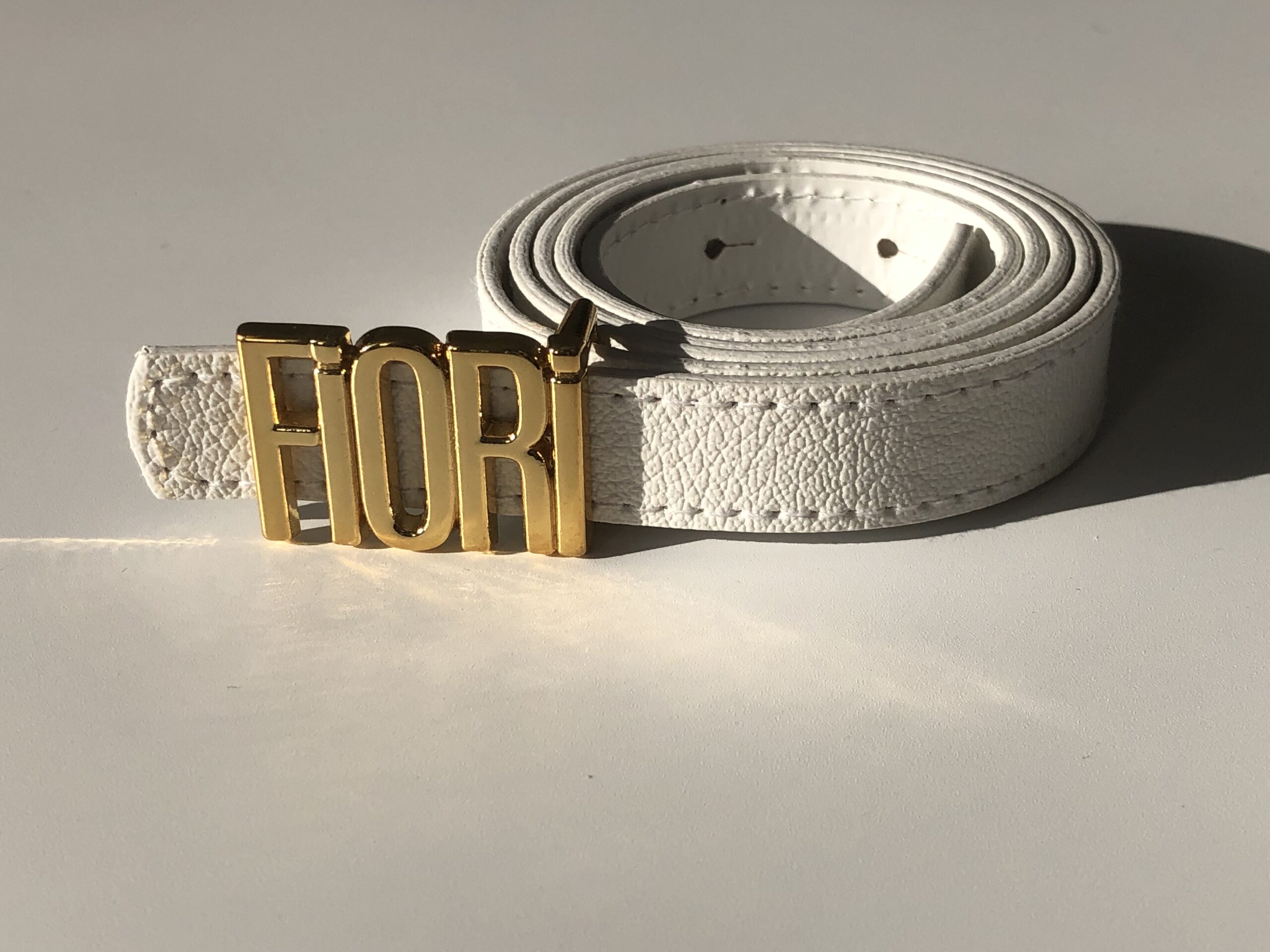 Fiori Written Thin Women's Belt - Brand: Fiori - Women & Kids, Baby Clothes Wholesale - TheBS Women