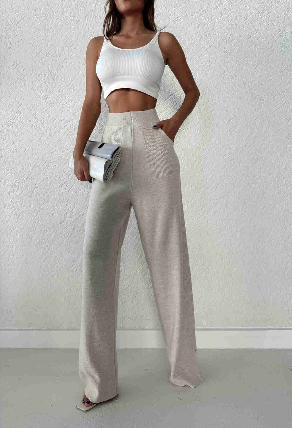 Patterned Trousers With Pockets - Brand: My Fashion - Women & Kids, Baby Clothes Wholesale - TheBS Women