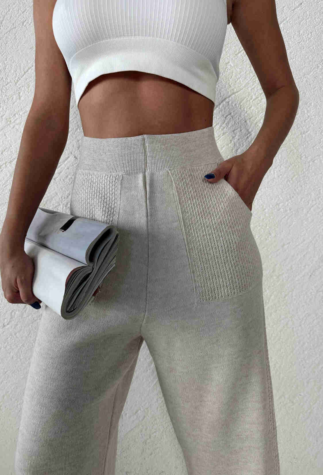 Patterned Trousers With Pockets - Brand: My Fashion - Women & Kids, Baby Clothes Wholesale - TheBS Women