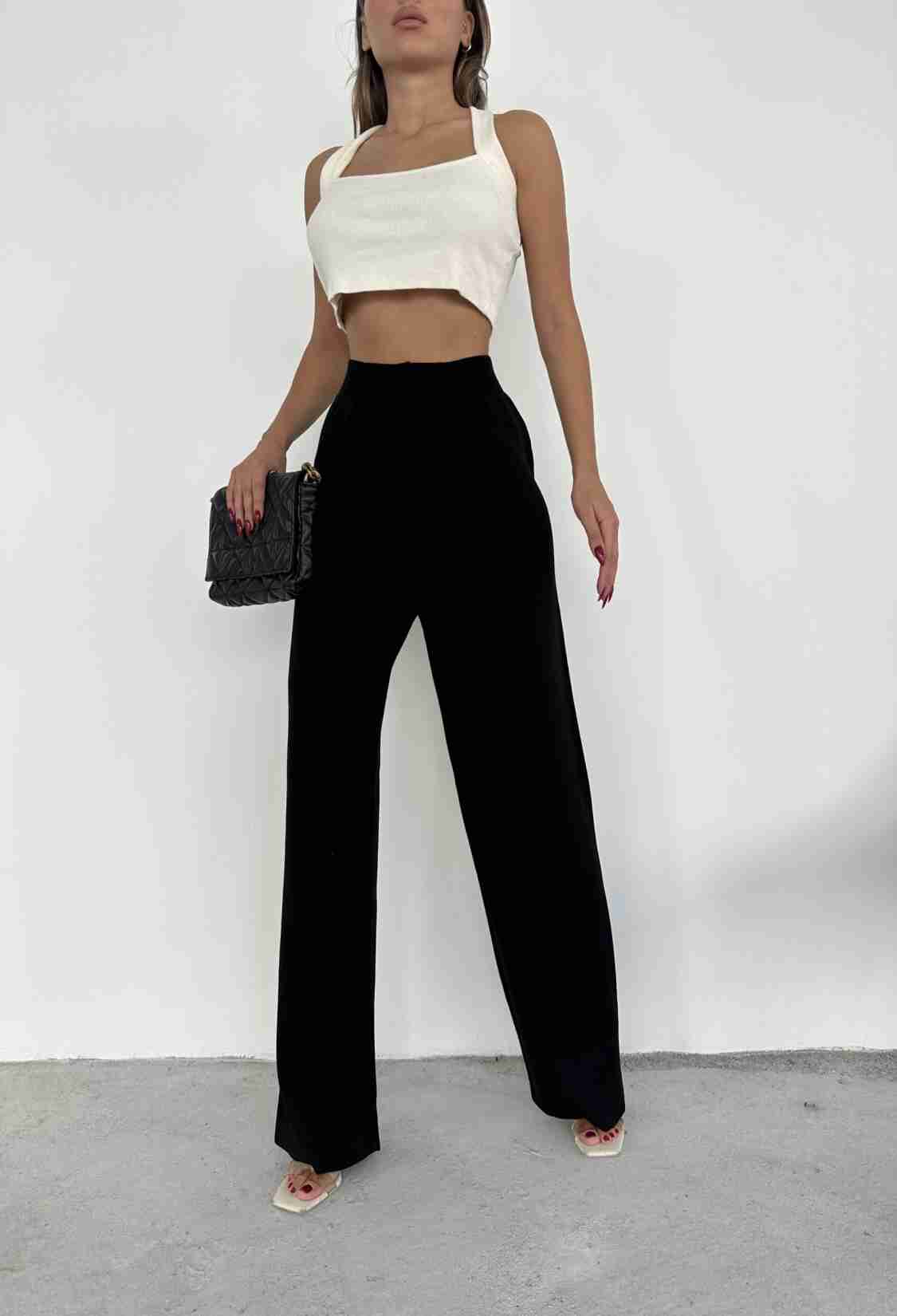 Stringless Plain Basic Trousers - Brand: My Fashion - Women & Kids, Baby Clothes Wholesale - TheBS Women