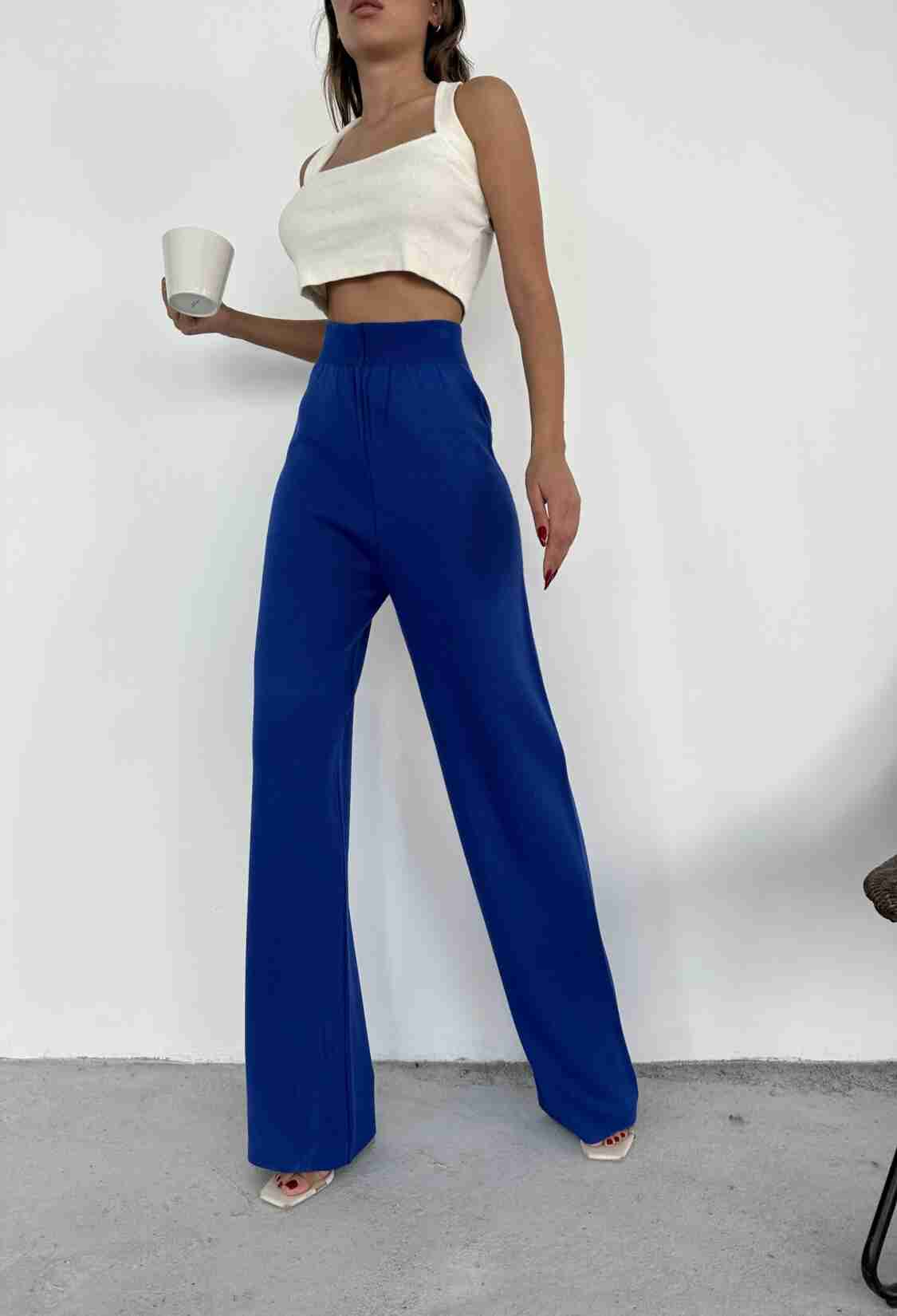 Stringless Plain Basic Trousers - Saks - Brand: My Fashion - Women & Kids, Baby Clothes Wholesale - TheBS Women