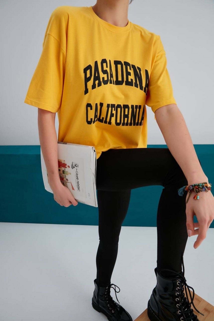 Pasadena Print T-shirt - Brand: My Fashion - Women & Kids, Baby Clothes Wholesale - TheBS Women