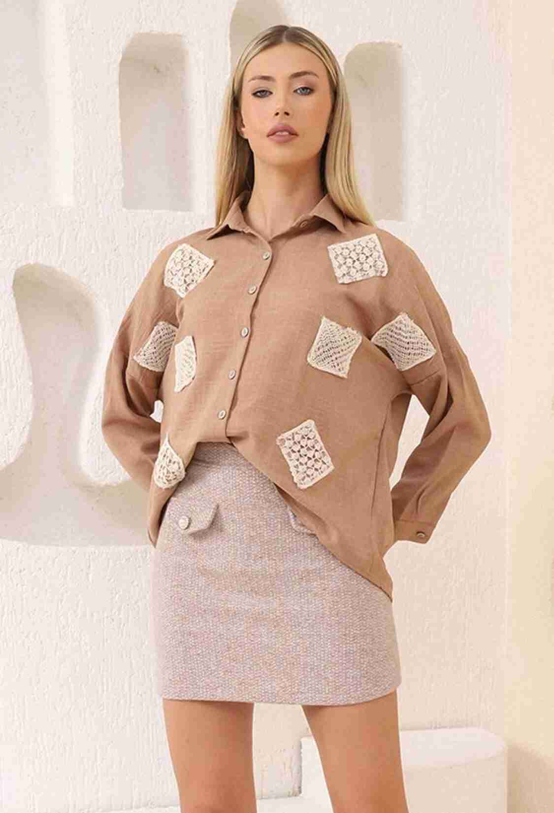 Stamp Mini Skirt - Brand: Topshow - Women & Kids, Baby Clothes Wholesale - TheBS Women