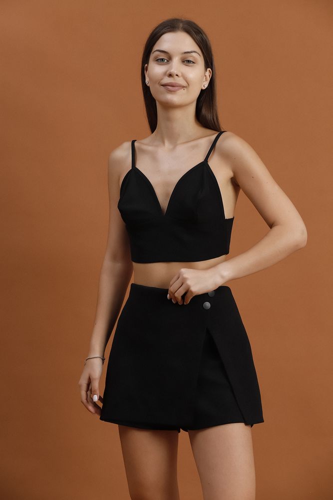 Stone Detailed Mini Skirt - Brand: Topshow - Women & Kids, Baby Clothes Wholesale - TheBS Women