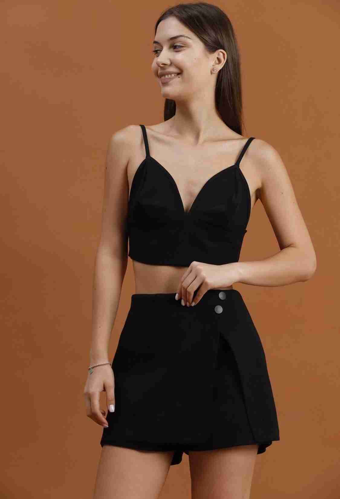 Stone Detailed Mini Skirt - Brand: Topshow - Women & Kids, Baby Clothes Wholesale - TheBS Women