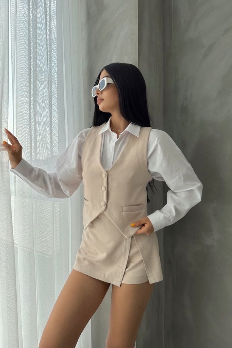 Suede Vest - Brand: Topshow - Women & Kids, Baby Clothes Wholesale - TheBS Women
