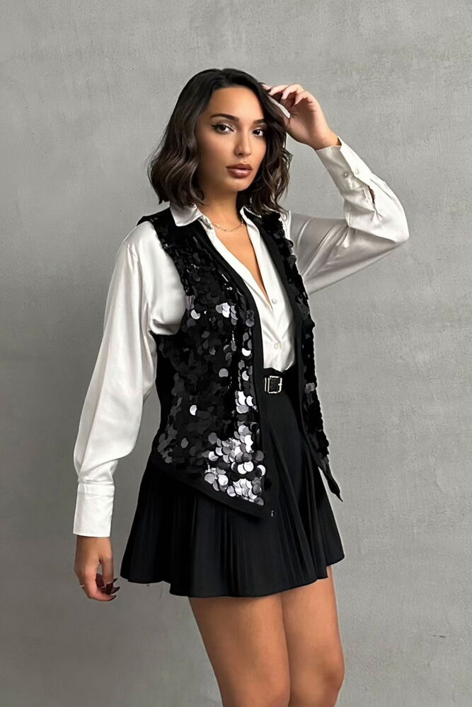 Sequin Vest - Brand: Topshow - Women & Kids, Baby Clothes Wholesale - TheBS Women