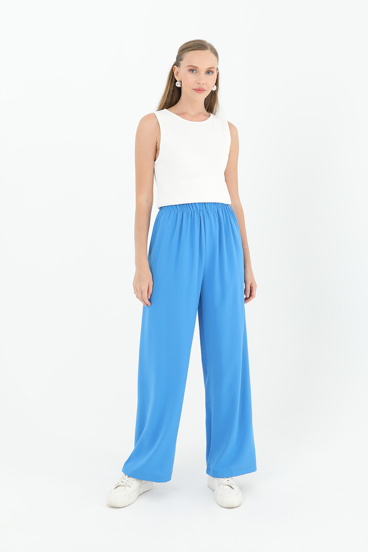 Women's Wide Leg High Waist Trousers - Brand: Puane - Women & Kids, Baby Clothes Wholesale - TheBS Women