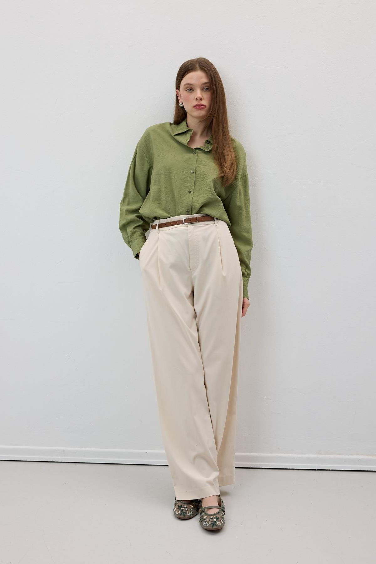 Women's Oversize Modal Shirt - Brand: Levure - Women & Kids, Baby Clothes Wholesale - TheBS Women