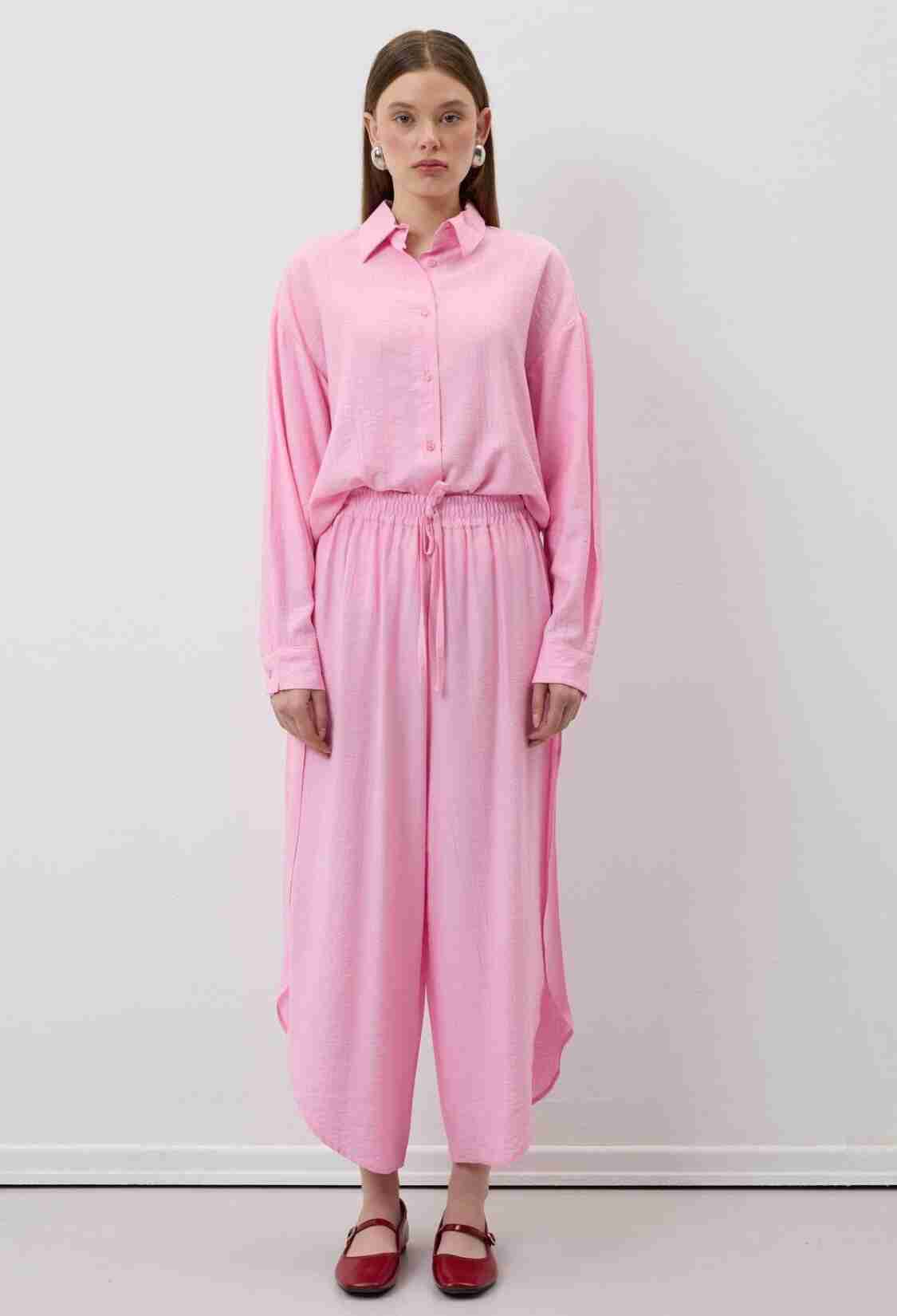 Elastic Waist Slit Pants - Brand: Levure - Women & Kids, Baby Clothes Wholesale - TheBS Women