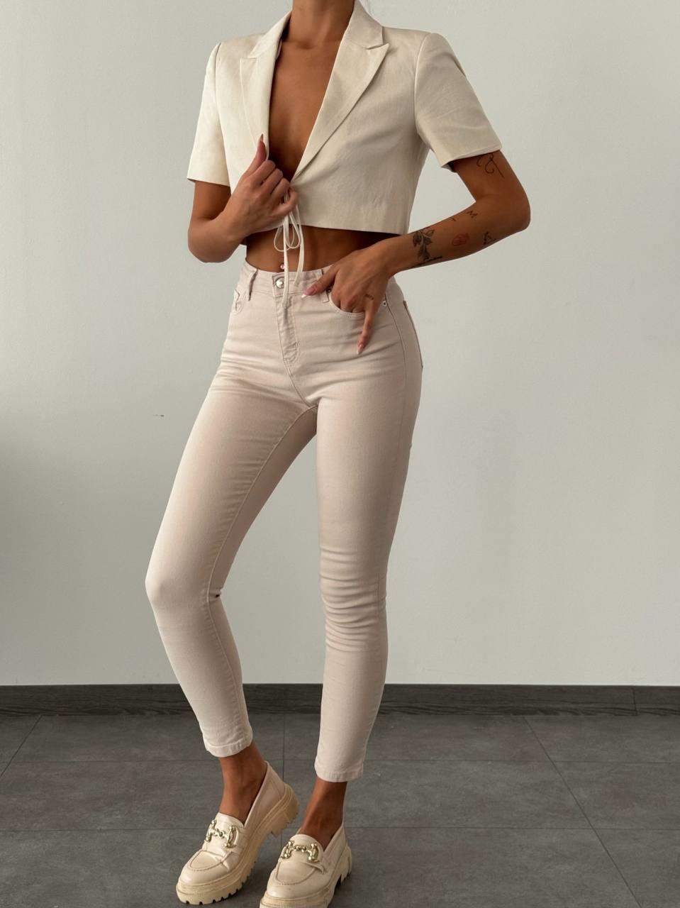 High Waist Skinny LegMira Jeans – Brand: LACARINO – Women & Kids, Baby Clothes Wholesale – TheBS Women