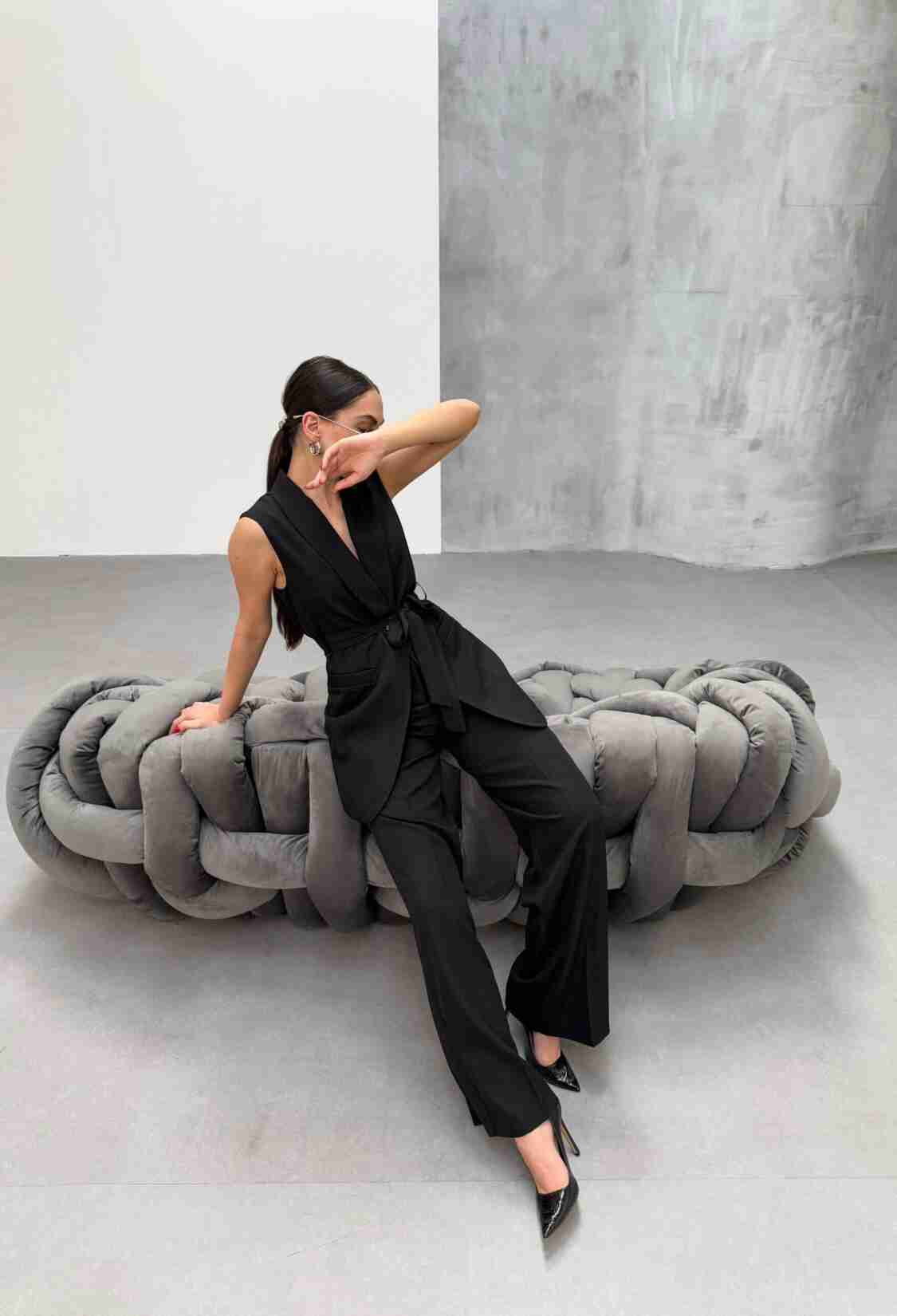 Vest Trousers Double Suit - Brand: Ouz Fashion - Women & Kids, Baby Clothes Wholesale - TheBS Women