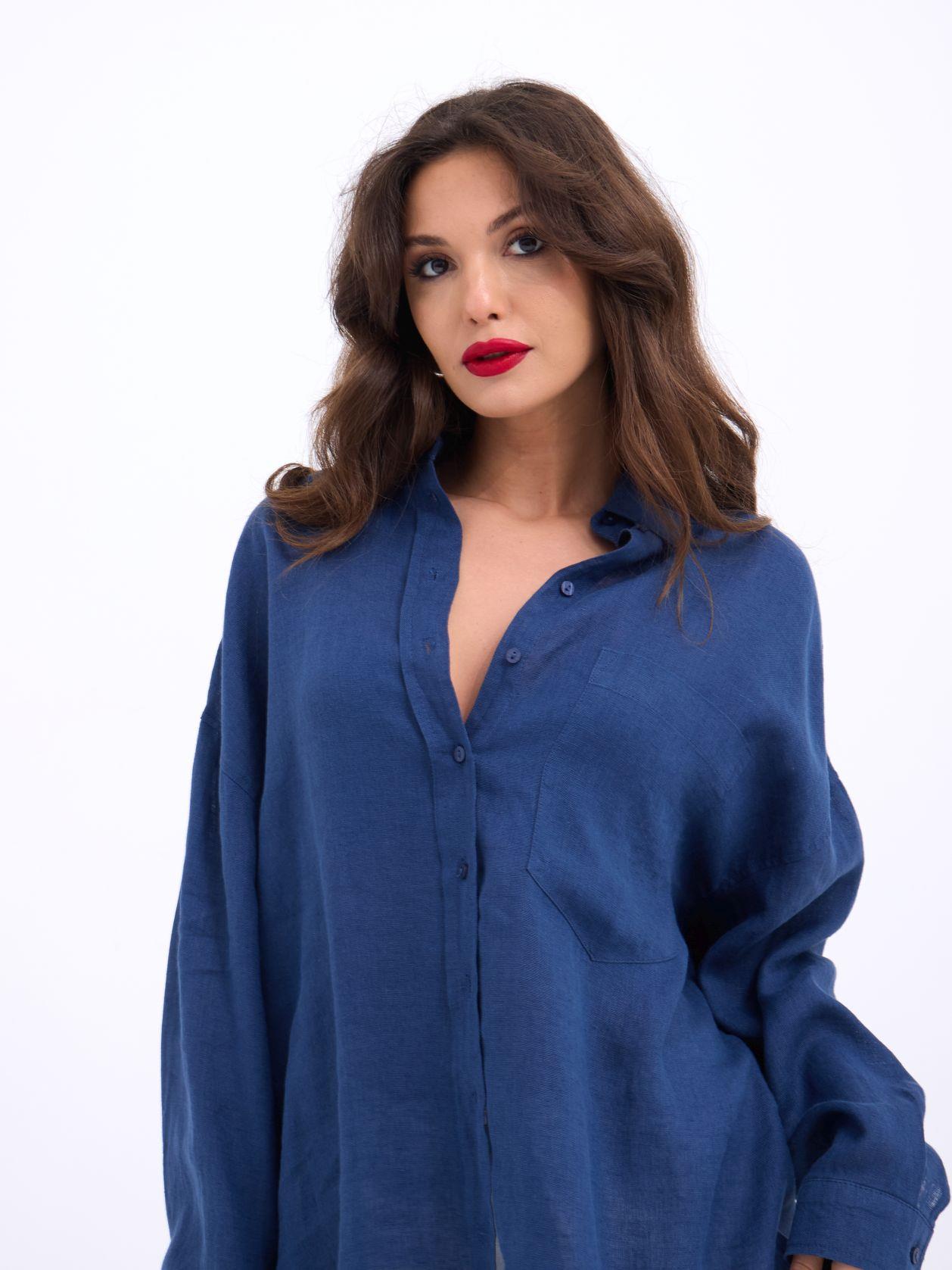 Shirt – Navy – Brand: Fame – Women & Kids, Baby Clothes Wholesale – TheBS Women