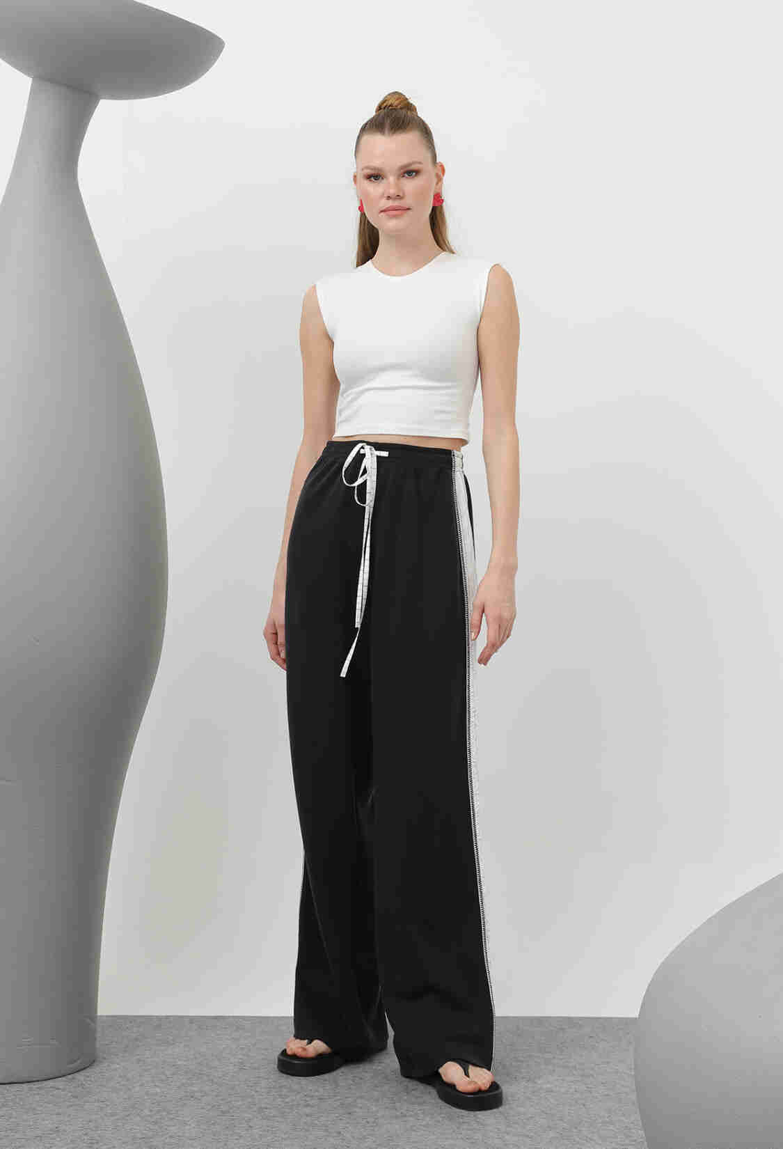 Women's Stripe Garnished Pants - Brand: SOUL - Women & Kids, Baby Clothes Wholesale - TheBS Women