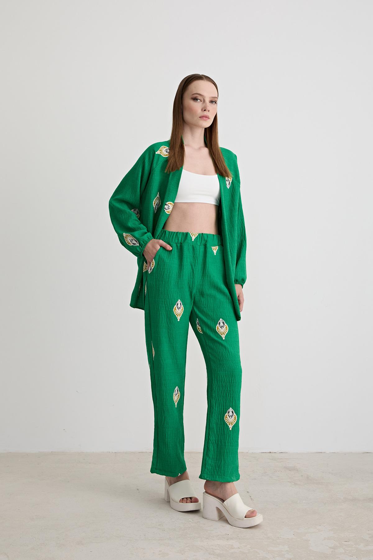 Paisley Patterned Long Sleeve Jacket Benetton - Brand: Levure - Women & Kids, Baby Clothes Wholesale - TheBS Women