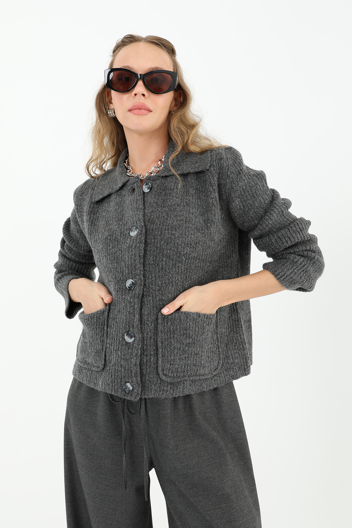 Knitted Button Cardigan - Brand: SOUL - Women & Kids, Baby Clothes Wholesale - TheBS Women