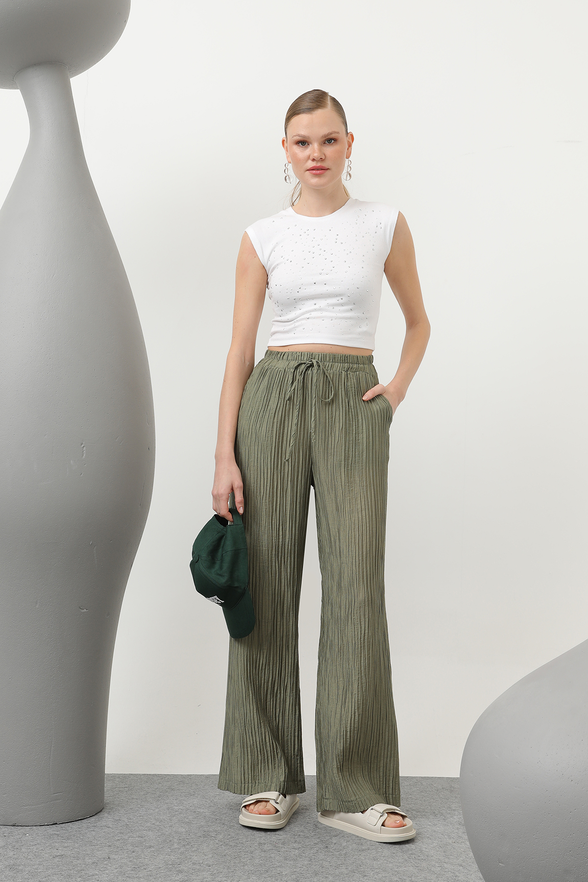 Basic Elastic Pants - Brand: SOUL - Women & Kids, Baby Clothes Wholesale - TheBS Women