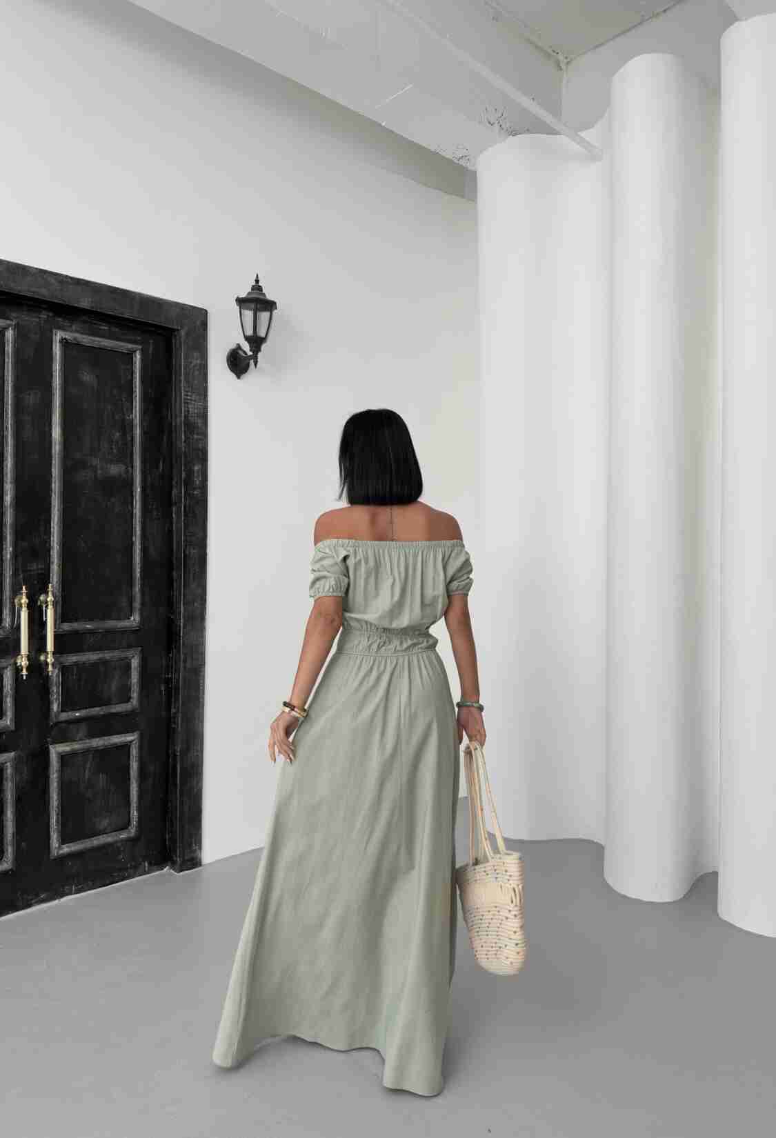Plain Elastic Dress - Brand: My Fashion - Women & Kids, Baby Clothes Wholesale - TheBS Women