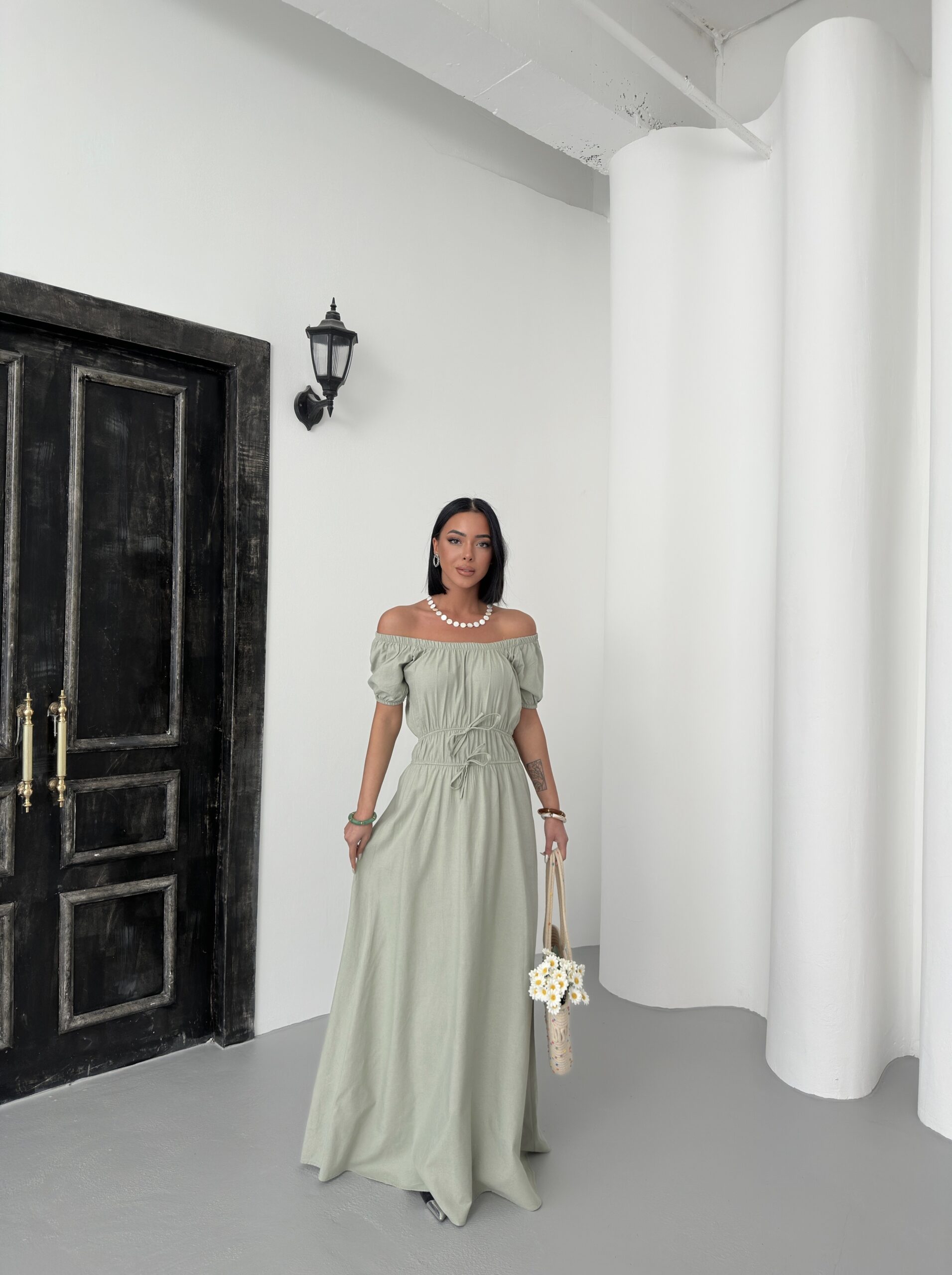 Plain Elastic Dress - Brand: My Fashion - Women & Kids, Baby Clothes Wholesale - TheBS Women