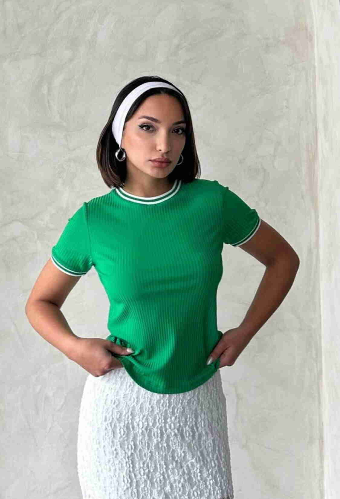 EmeraldCrew Neck Wholesale T-Shirt - Brand: Topshow - Women & Kids, Baby Clothes Wholesale - TheBS Women