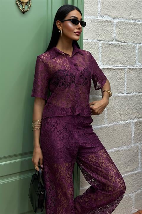 Pant Lined Lace Double Suit – Brand: Sobe Istanbul – Women & Kids, Baby Clothes Wholesale – TheBS Women