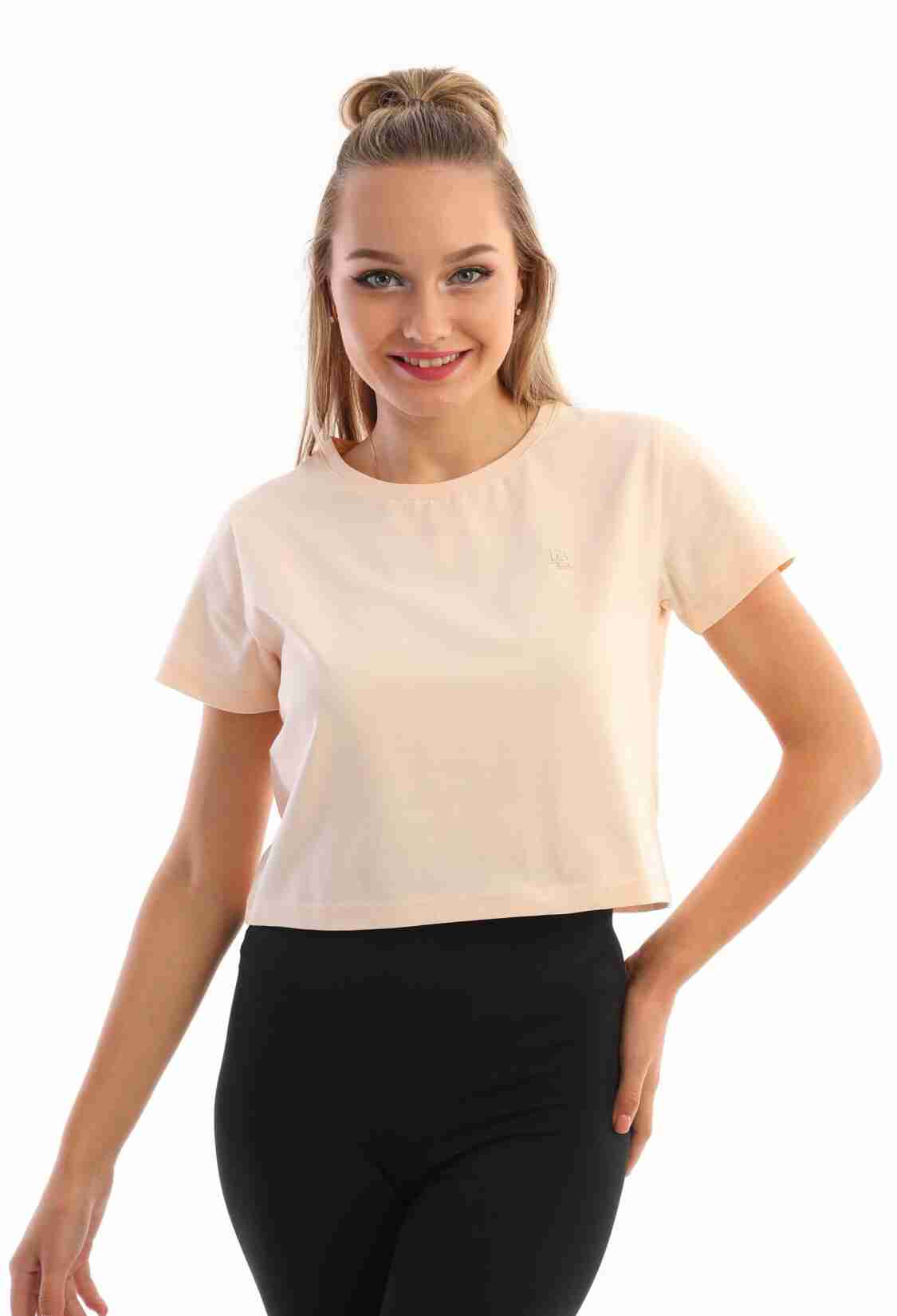 Crew Neck Crop Women's T-Shirt - Brand: EDELLE - Women & Kids, Baby Clothes Wholesale - TheBS Women