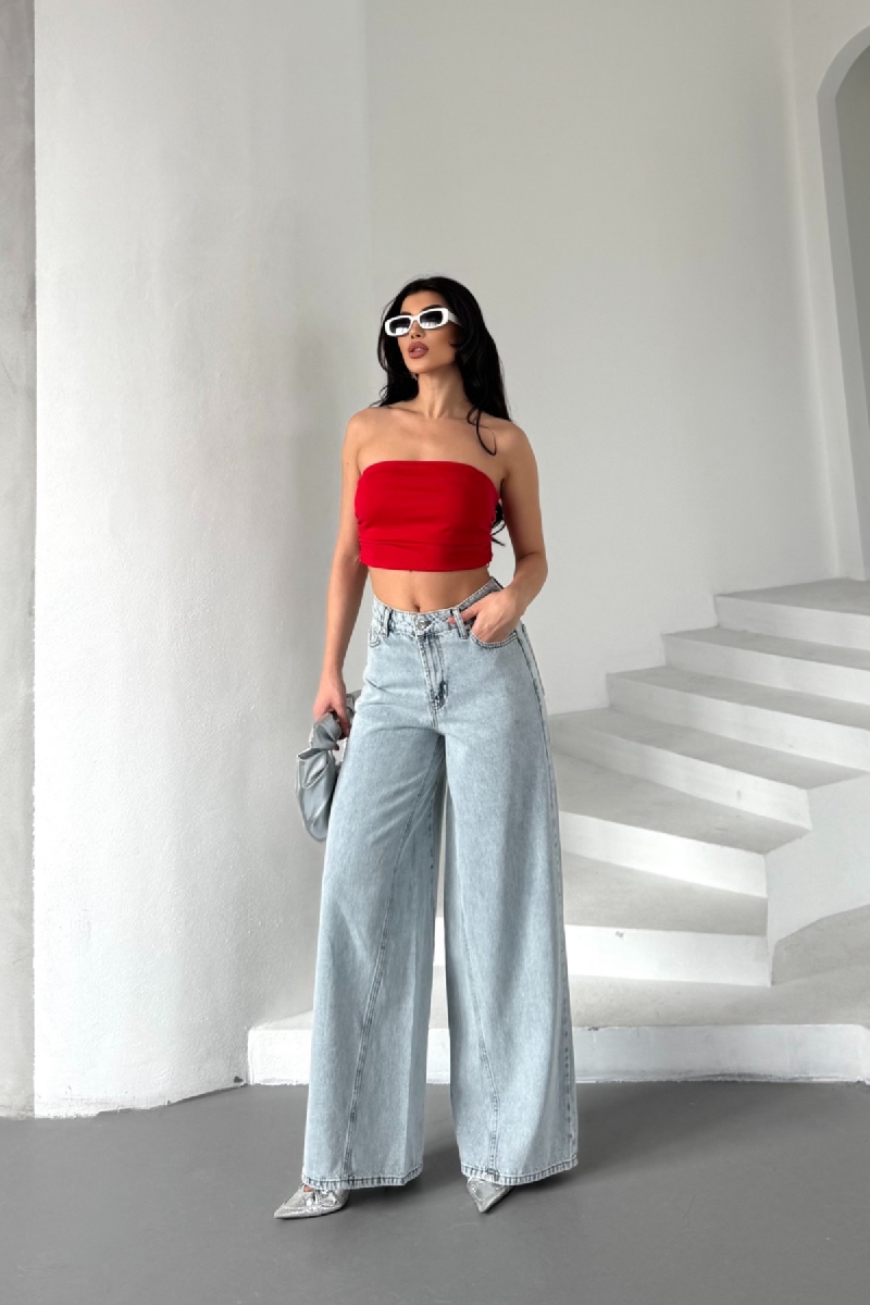 Piece Baggy Jeans - Brand: XLove - Women & Kids, Baby Clothes Wholesale - TheBS Women