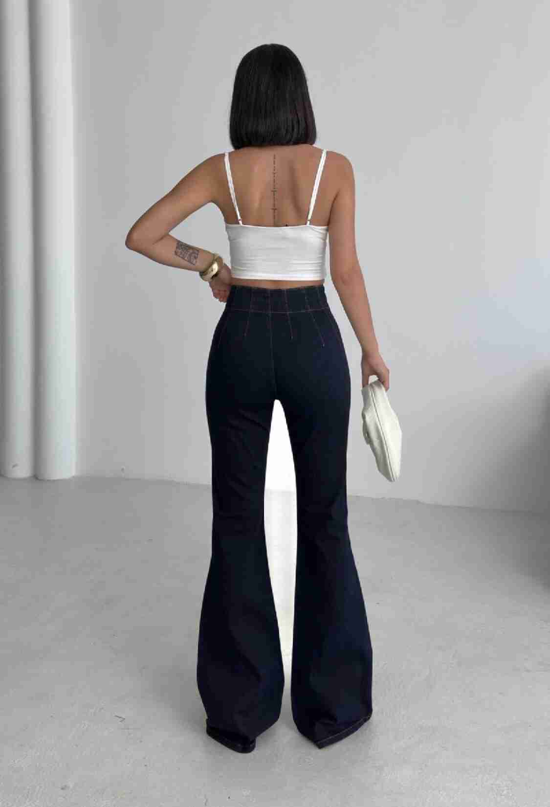 Black Elegant Casual Vintage Retro Jeans - Brand: XLove - Women & Kids, Baby Clothes Wholesale - TheBS Women