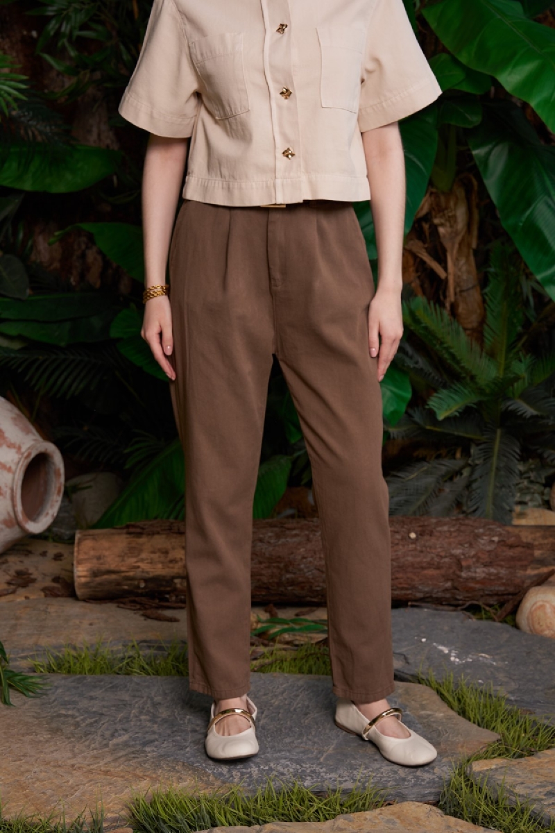 Tapered/Carrot Pants With High Waist - Brand: XLove - Women & Kids, Baby Clothes Wholesale - TheBS Women