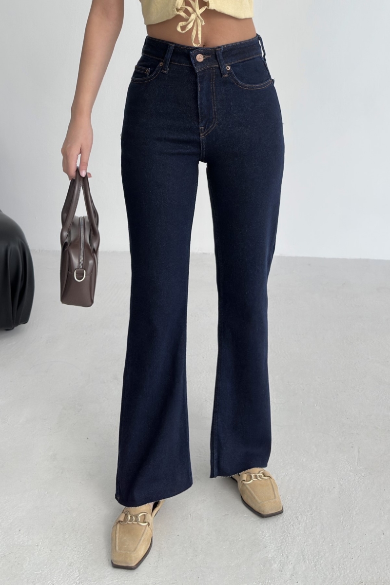 Blue Jeans With High Waist And Flare Leg Bootcut - Brand: XLove - Women & Kids, Baby Clothes Wholesale - TheBS Women