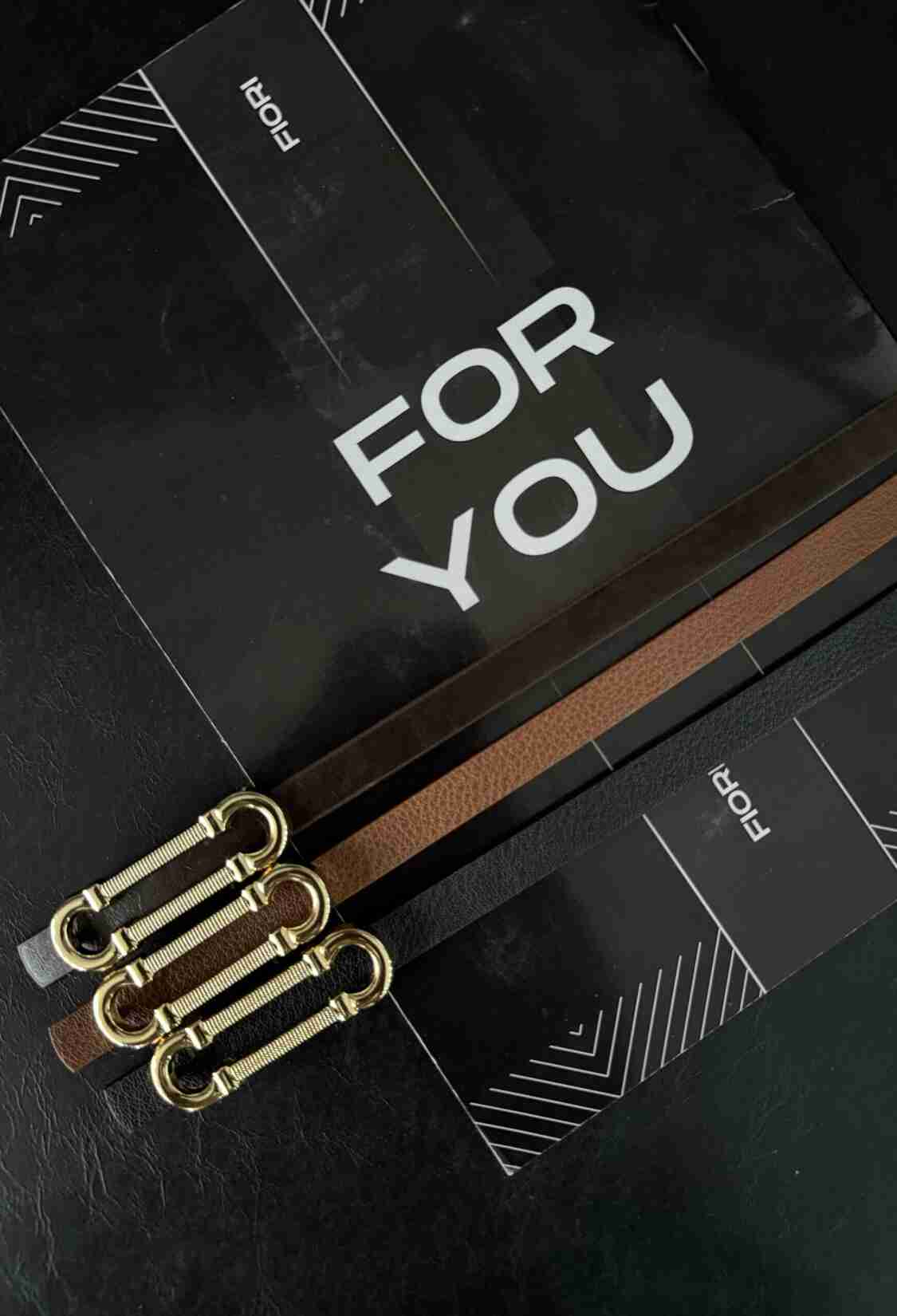 Gold Buckle Slim Belt Pants Belt Shirt Belt Jacket Belt Dress Belt - Brand: Fiori - Women & Kids, Baby Clothes Wholesale - TheBS Women