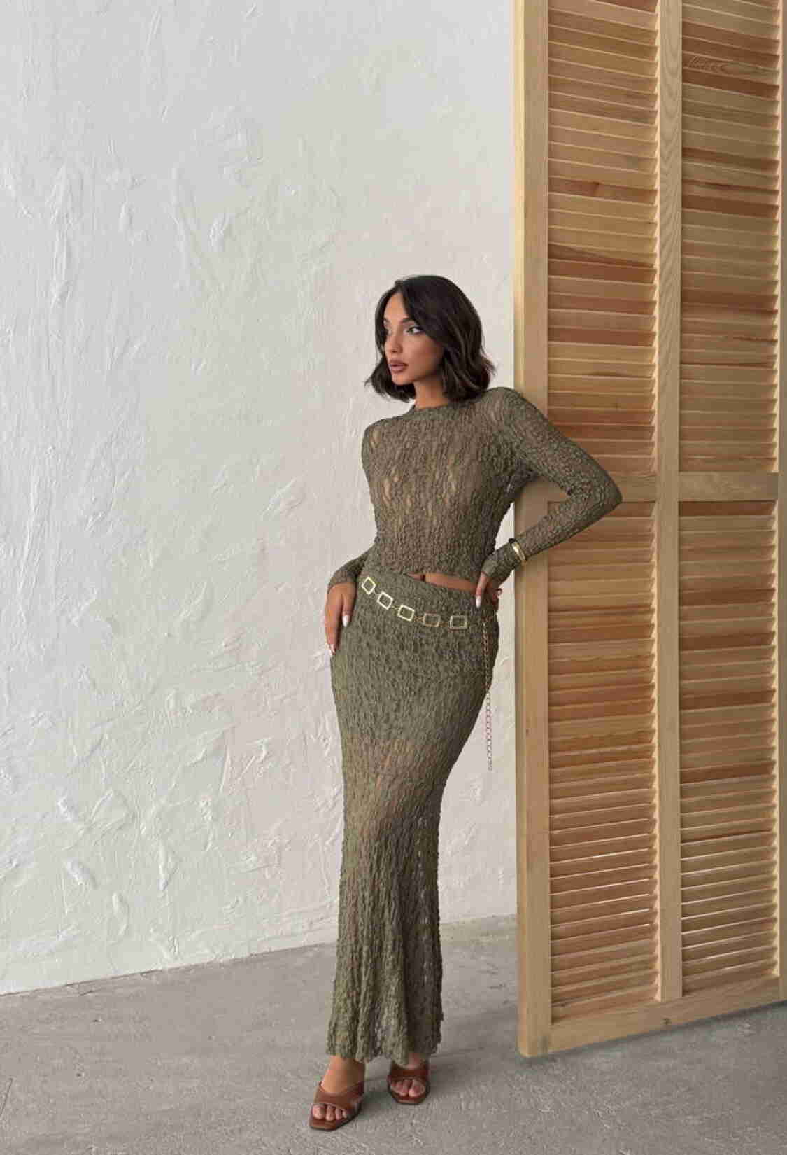 Green Sexy Elegant Glam Blouse - Brand: Topshow - Women & Kids, Baby Clothes Wholesale - TheBS Women