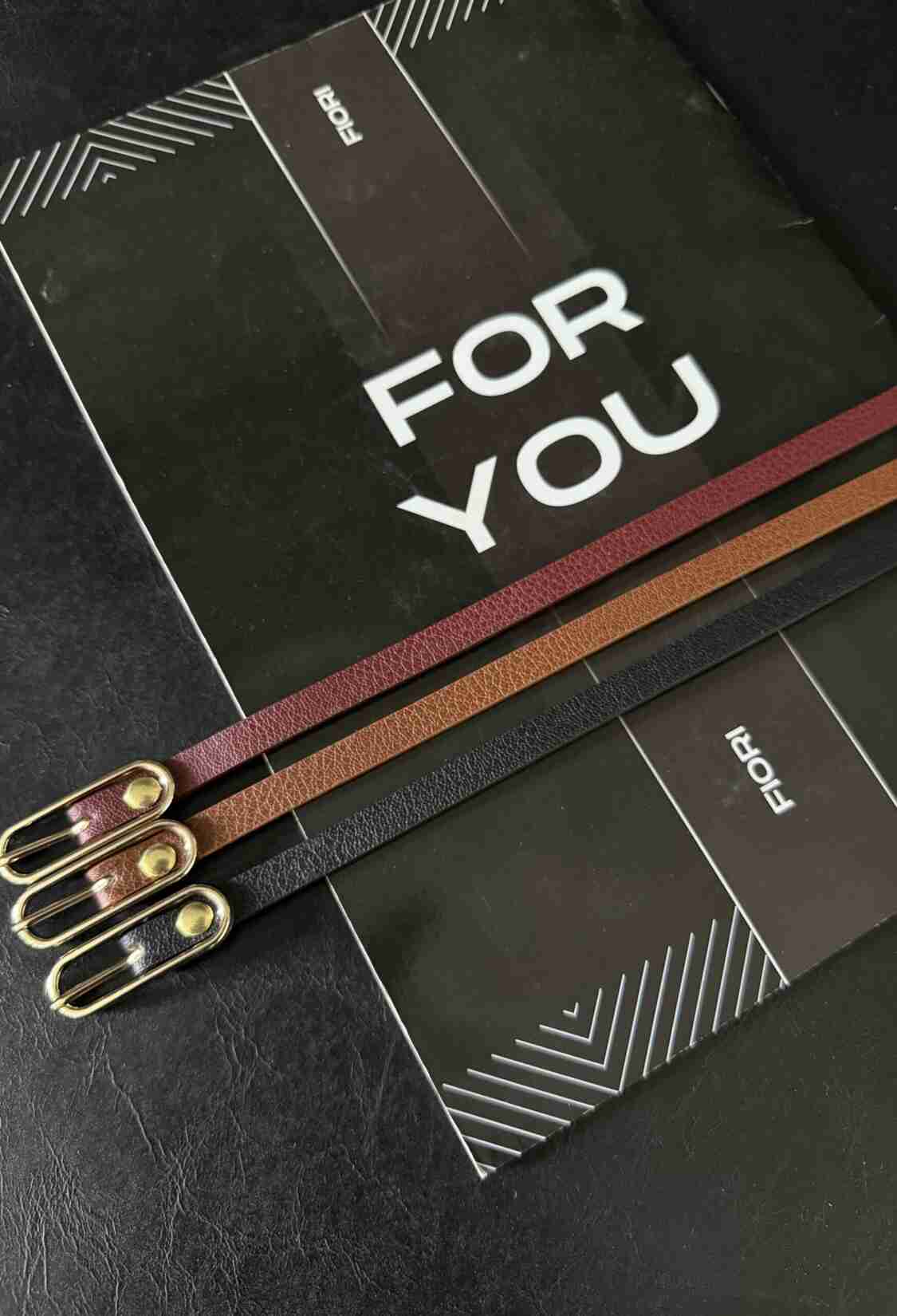 Women's Belt With Thin Buckle - Brand: Fiori - Women & Kids, Baby Clothes Wholesale - TheBS Women