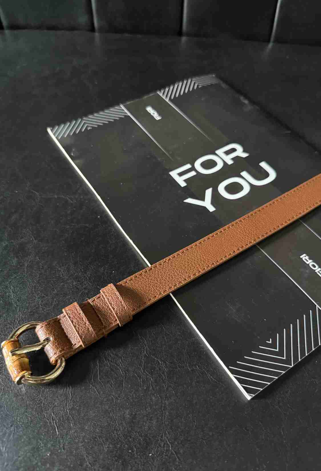 Women's Belt With Oval Buckle - Brand: Fiori - Women & Kids, Baby Clothes Wholesale - TheBS Women