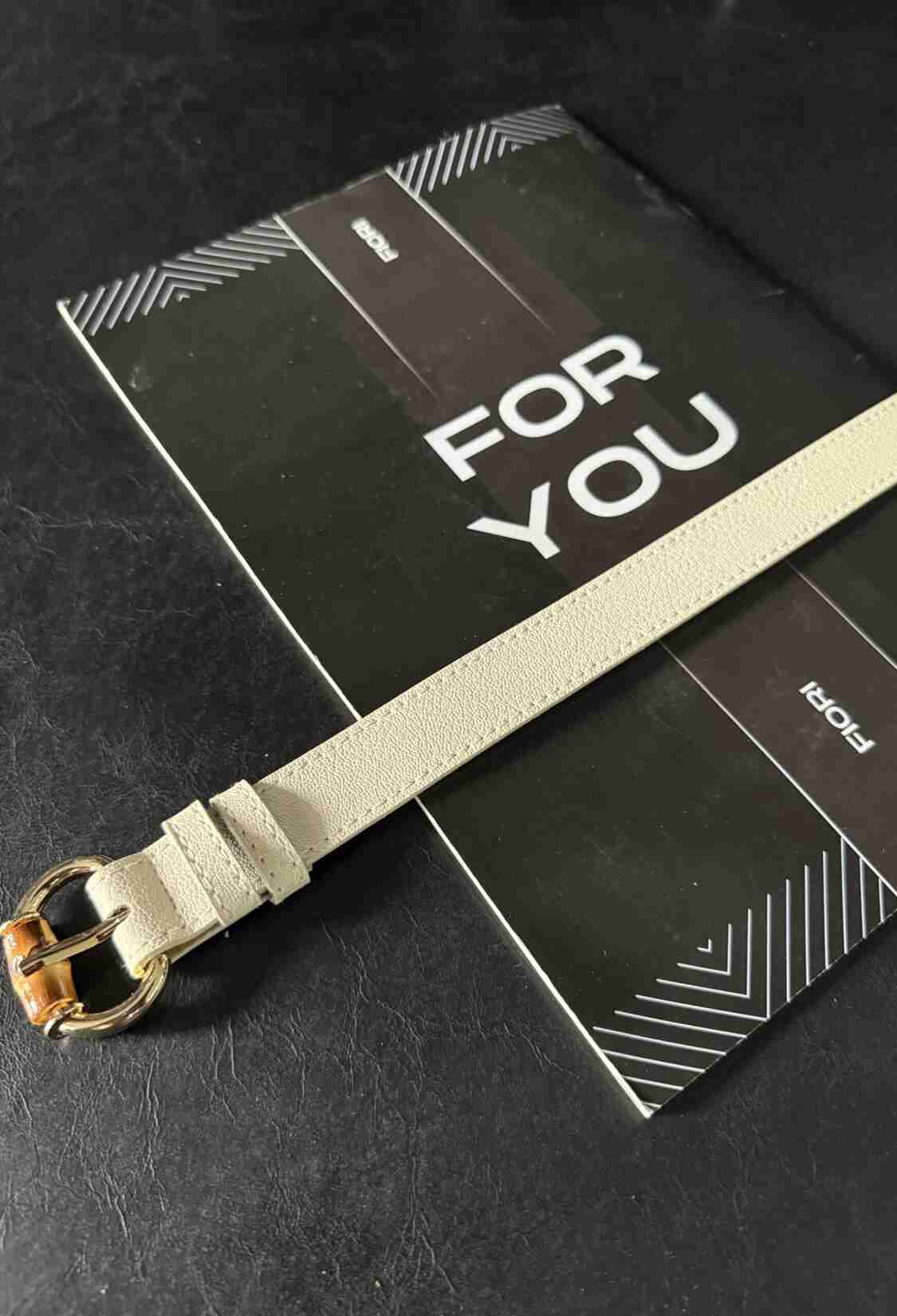 Women's Belt With Oval Buckle - Brand: Fiori - Women & Kids, Baby Clothes Wholesale - TheBS Women