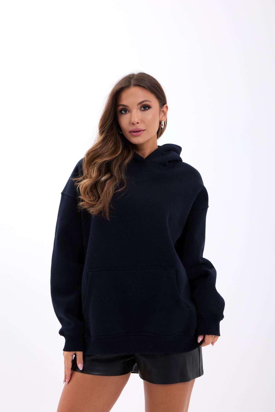 Sweatshirt Oversized Hooded Neck - Brand: Fame - Women & Kids, Baby Clothes Wholesale - TheBS Women